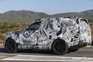 Прототип Land Rover Discovery пятого поколения 