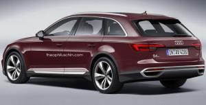 Рендеры Audi A4 Allroad Теофилуса Чина 