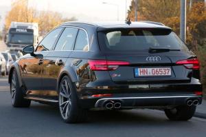 Новая Audi RS4 впервые замечена на тестах 