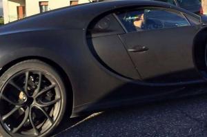 Шпионские снимки Bugatti Chiron 2016 года 