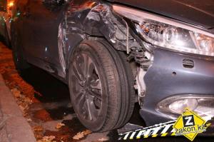 В Алматы водитель Kia протаранил Renault