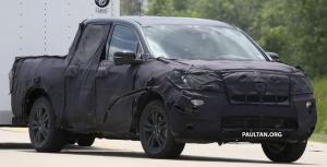 На тестах замечен пикап Honda Ridgeline 2016 модельного года
