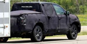 Шпионские снимки Honda Ridgeline 2016 года 