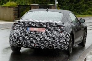 Шпионские снимки Toyota GT 86 2016 года 