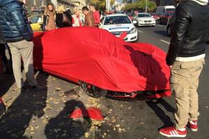 Ferrari LaFerrari спровоцировал аварию в Венгрии 