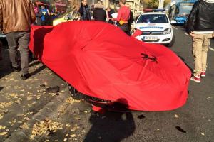 Ferrari LaFerrari спровоцировал аварию в Венгрии 