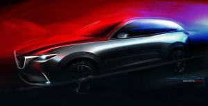 Компания Mazda опубликовала первый официальный скетч внедорожника CX-9 2016 модельного года
