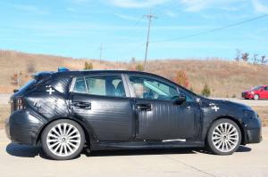 Новое поколение Subaru Impreza впервые замечено на тестах