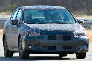 Новое поколение Subaru Impreza впервые замечено на тестах 