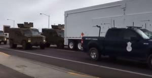 Авария дня в США: броневик из конвоя протаранил грузовик с ядерной боеголовкой на борту