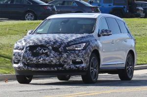 Infiniti впервые вывела на тесты обновленный QX60 