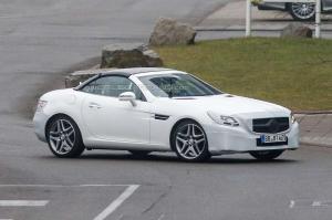 Шпионские снимки Mercedes-Benz SLC-Class 2016 года 