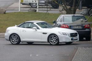 Шпионские снимки Mercedes-Benz SLC-Class 2016 года 