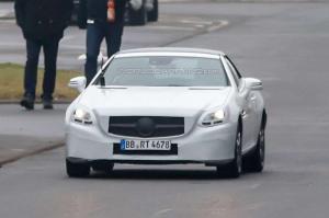 Шпионские снимки Mercedes-Benz SLC-Class 2016 года 