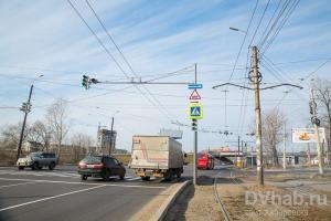 Новый участок Краснореченской улицы открыли после ремонта в Хабаровске 