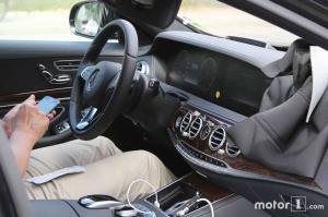 Шпионские снимки Mercedes-Benz S-Class 2017 года 