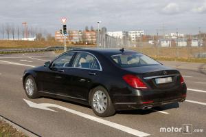 Шпионские снимки Mercedes-Benz S-Class 2017 года 
