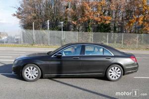 Шпионские снимки Mercedes-Benz S-Class 2017 года 