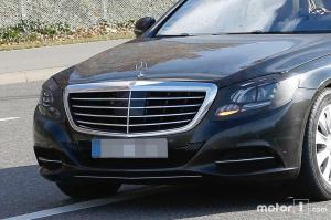 Шпионские снимки Mercedes-Benz S-Class 2017 года 