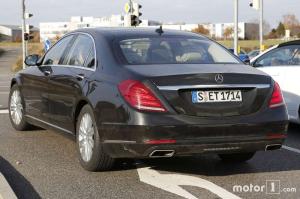Шпионские снимки Mercedes-Benz S-Class 2017 года 