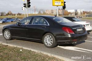 Шпионские снимки Mercedes-Benz S-Class 2017 года 