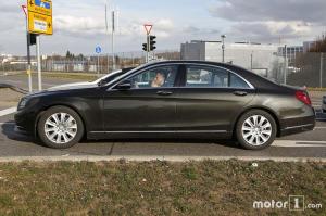 Шпионские снимки Mercedes-Benz S-Class 2017 года 