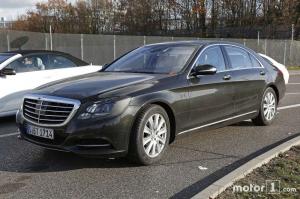 Шпионские снимки Mercedes-Benz S-Class 2017 года 