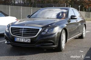 Шпионские снимки Mercedes-Benz S-Class 2017 года 