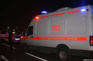 В Алматы предположительно пьяный водитель Жигули стал причиной ДТП 