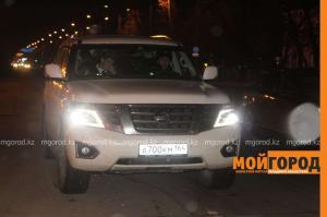 Автомобиль департамента таможенного контроля ЗКО загнали на штрафстоянку