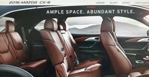 Первые снимки Mazda CX-9 2016 года 