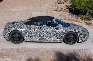 Шпионские снимки Audi R8 Spyder 2016 года 