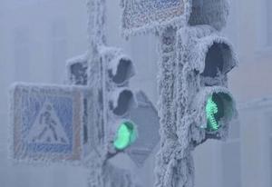 В Якутске за ночь украли девять светофоров