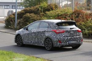 Шпионские снимки Hyundai i30 N 2017 года 