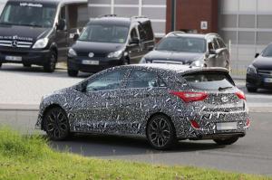 Шпионские снимки Hyundai i30 N 2017 года 