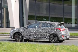 Шпионские снимки Hyundai i30 N 2017 года 