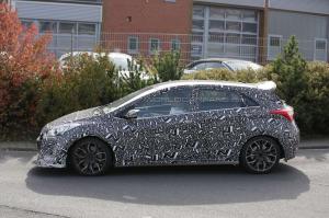 Шпионские снимки Hyundai i30 N 2017 года 