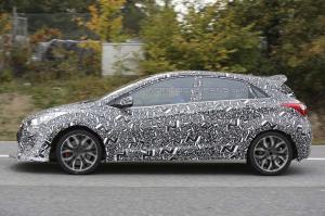 Шпионские снимки Hyundai i30 N 2017 года 