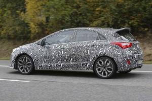 Шпионские снимки Hyundai i30 N 2017 года 