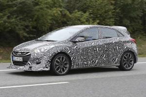Шпионские снимки Hyundai i30 N 2017 года 