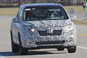 Шпионские снимки Honda Ridgeline 2017 года 