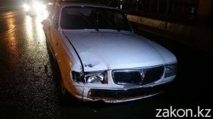 Засмотревшийся на ДТП в Алматы зевака сам пострадал в аварии