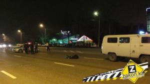 В Алматы насмерть сбили мужчину перебегавшего Рыскулова в неположенном месте