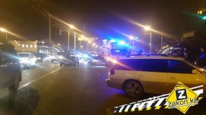 В Алматы поторопившийся водитель спровоцировал тройное ДТП с двумя пострадавшими