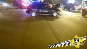 В Алматы поторопившийся водитель спровоцировал тройное ДТП с двумя пострадавшими