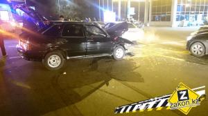 В Алматы поторопившийся водитель спровоцировал тройное ДТП с двумя пострадавшими