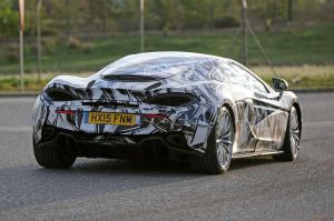Шпионские снимки McLaren 570S GT 2017 года 