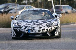 Шпионские снимки McLaren 570S GT 2017 года 