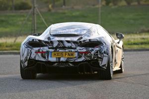 Шпионские снимки McLaren 570S GT 2017 года 