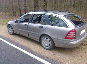 В Барановичском районе лось "протаранил" Mercedes